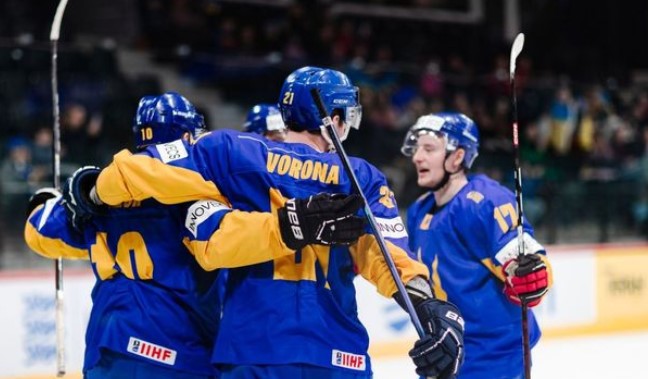 Украина одержала первую победу на чемпионате мира-2023 по хоккею
