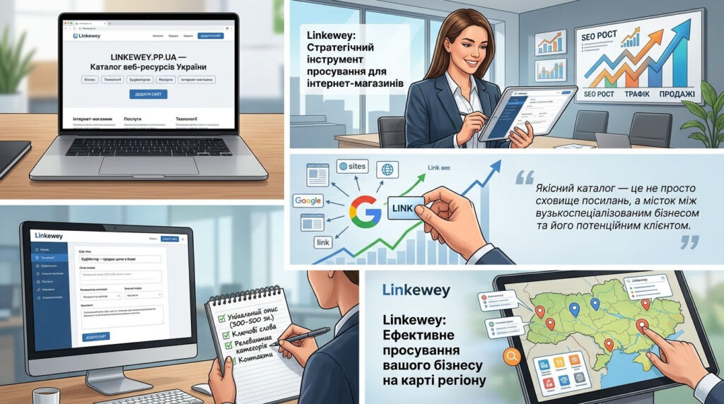 Linkewey — каталог веб-ресурсів